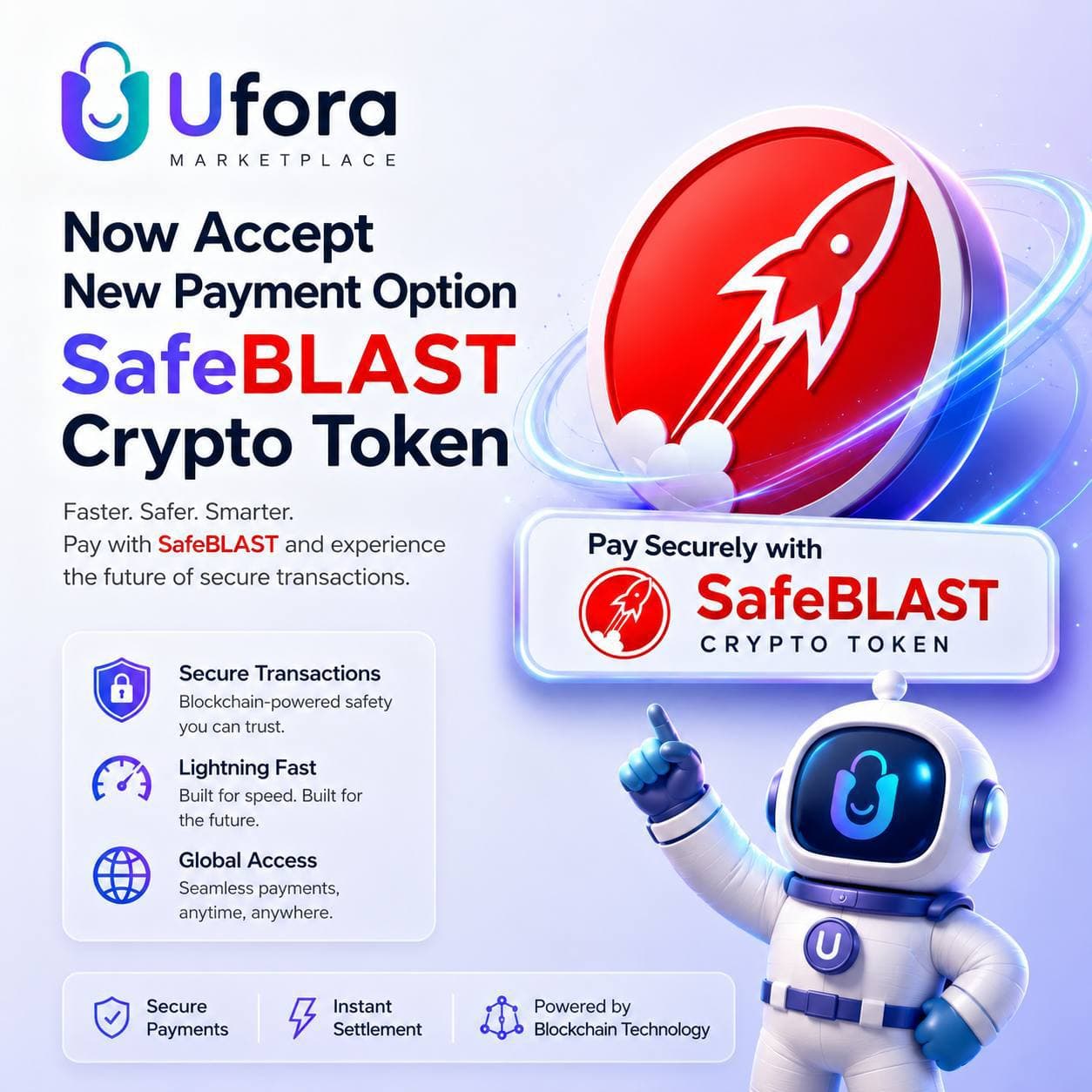 Ufora marketplace — now accepts SafeBLAST